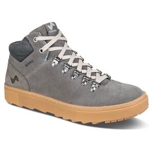 Forsake Lucie Mid Waterproof Sneaker Boots Suede Leather Gray Lace-up Size 8.5